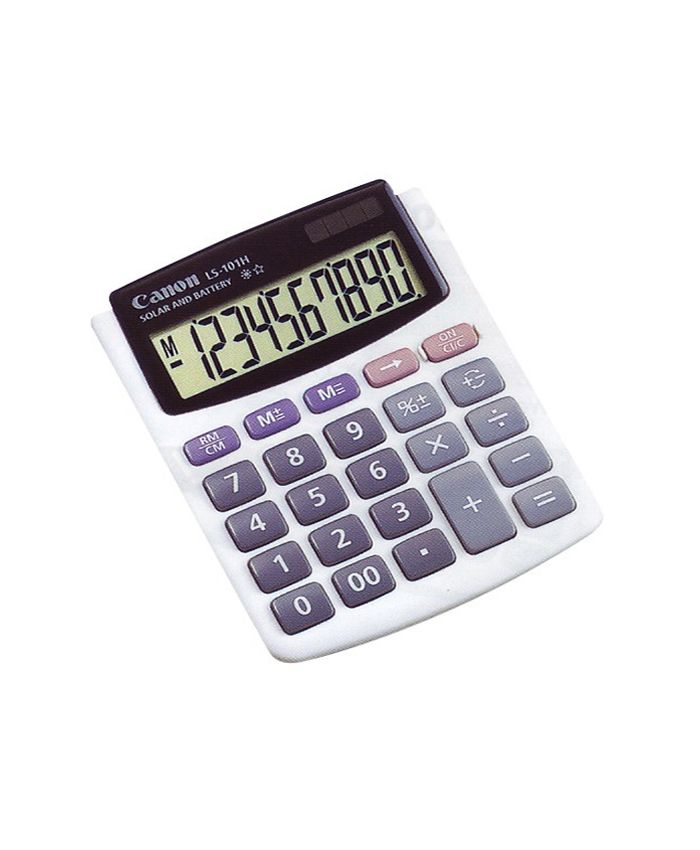 Canon Desktop Calculator 10 Digits LS-101HI