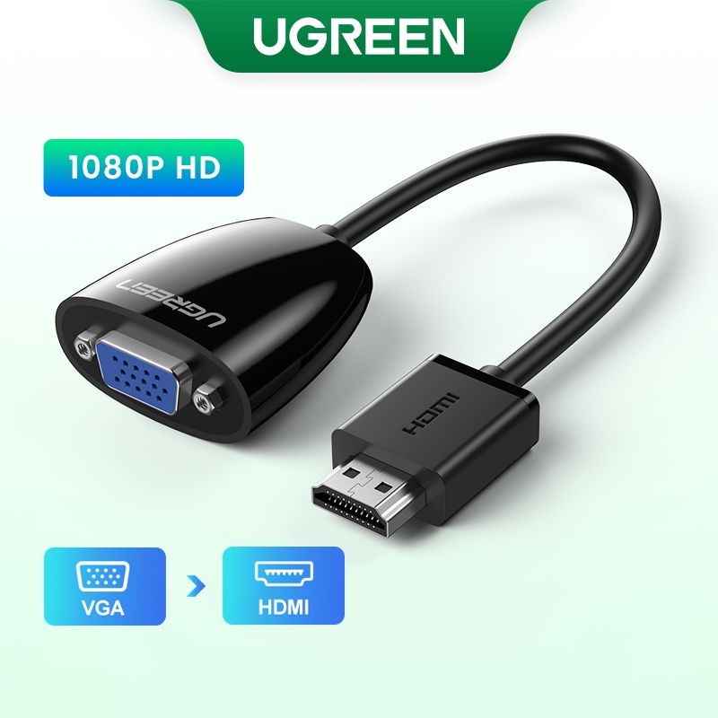 UGREEN HDMI To VGA Connector Adapter Converter Cable