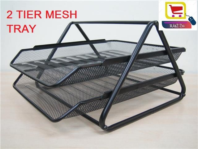 Wire Tray 2 Tier (Mesh / METAL) Metal 2 Tier RTSB