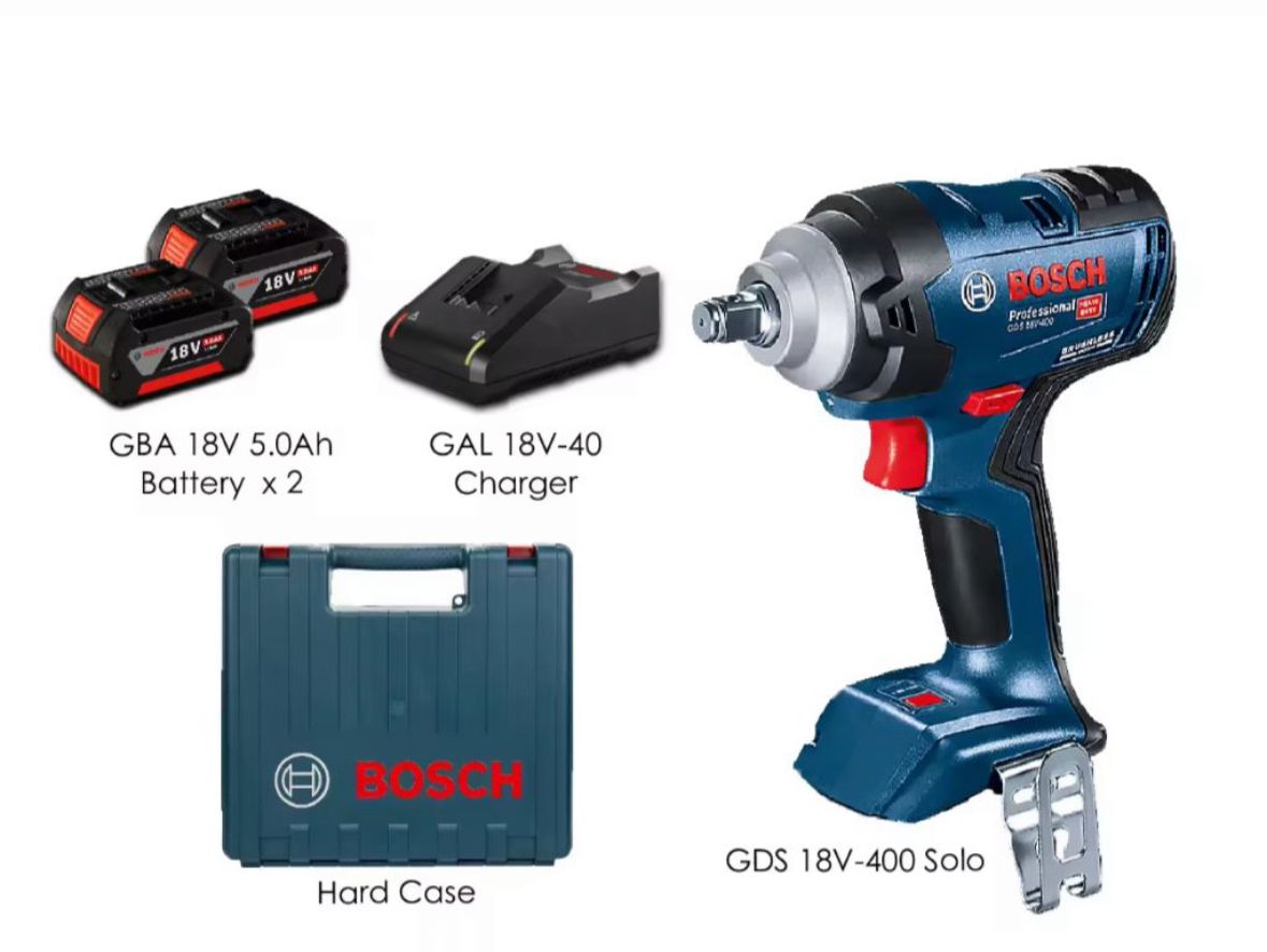 BOSCH GDS18V-400 CORDLESS IMPACT WRENCH