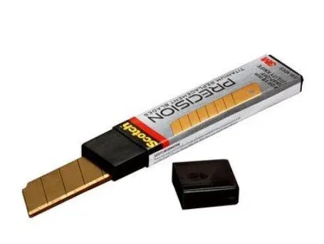 3M Scotch Precision Large Titanium Refill Blades for 18mm Utility Knife TI-RL (5's)