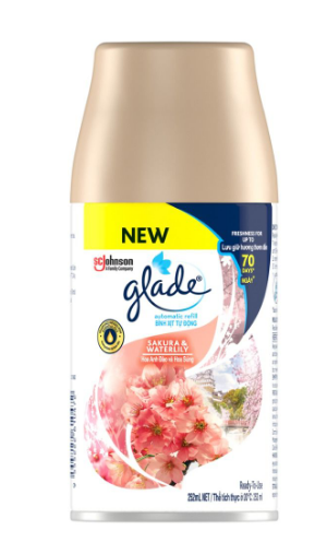 Glade Automatic Spray Refill - Sakura Waterlily (252ml)