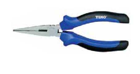 Temo 6"/150mm Industrial Flat Nose Pliers