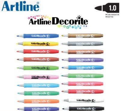 Artline Decorite Bullet Style Marker EDF-1 1.0mm
