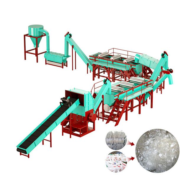 Manufacturer Price Heavy-Duty PP PE Film Woven Bag Washer