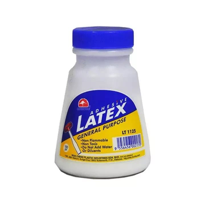 Chunbe White Glue LT- 1125 160gm / 5506 X 160ml Transparent Glue & LT1121  4oz / 120ml Latex White Glue 1125 White Glue GL-5506-KK