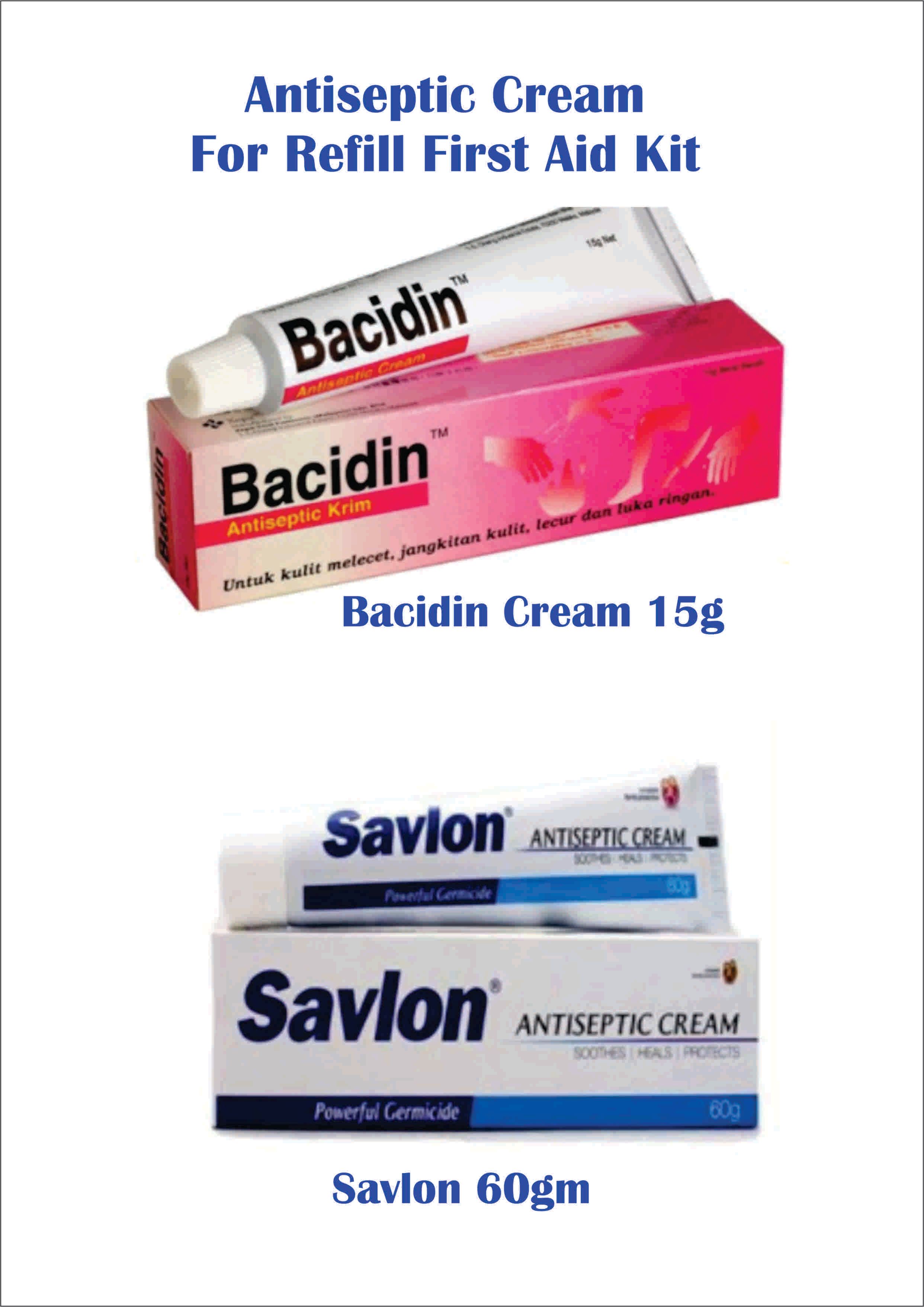 Various Ocha Refill First Aid Kit -Antiseptic Cream