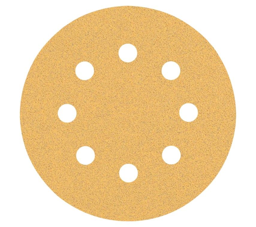 BOSCH EXPERT C470 SANDPAPER WITH 8 HOLES FOR RANDOM ORBITAL SANDERS 115 MM, G 40 5-PC (2608900794)