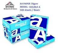 Double A A4 70gsm 5 ream x 500 sheets