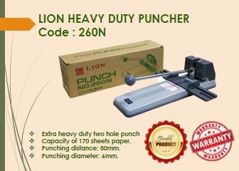 OKADA *OKADA Lion 260N Heavy Duty Puncher