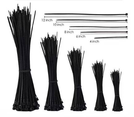 100pcs Heavy Duty Cable Tie (4"/ 6"/ 8"/ 10" / 12")