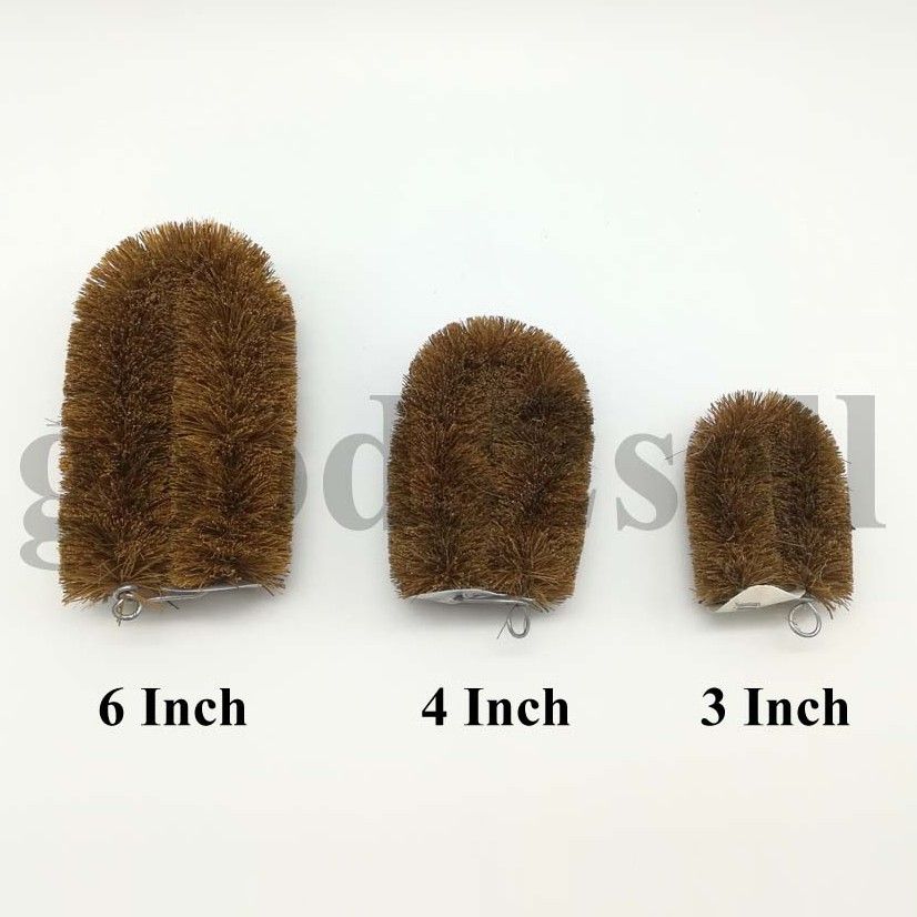*Natural Coconut Fiber Brush