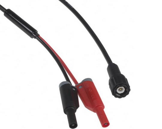 Fluke PCBLS 72927-C-80 Insulated Bnc (m) / 4mm Plugs, 50 Ohm,80in(200cm), (black)
