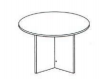 VS ROUND CONFERENCE TABLE 3'
