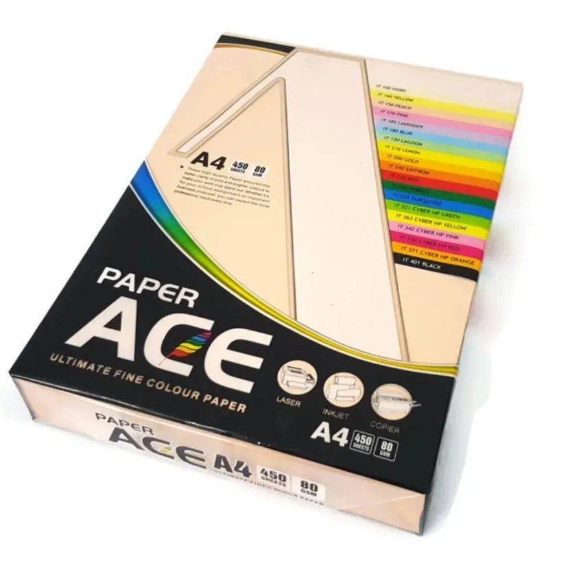 A4 Colour Paper Ace 80gsm