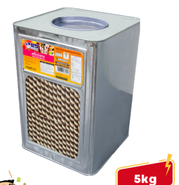 Zebra Rolled Wafer Stick [ Big Tin 5kg ]