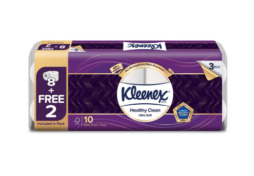 6X10r Kleenex Bt 3ply Ult/Sft Scent 190s 8+2R (90715F)