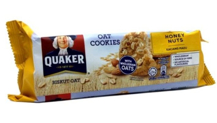 Quaker Oat Cookies Honey Nuts