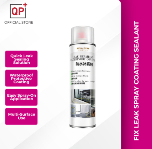 FIX LEAK REPAIRING WATERPROOF COATING SEALANT SPRAY LEAKING SEALER SPRAY l SALUTAN PENGEDAP l 密封涂层-