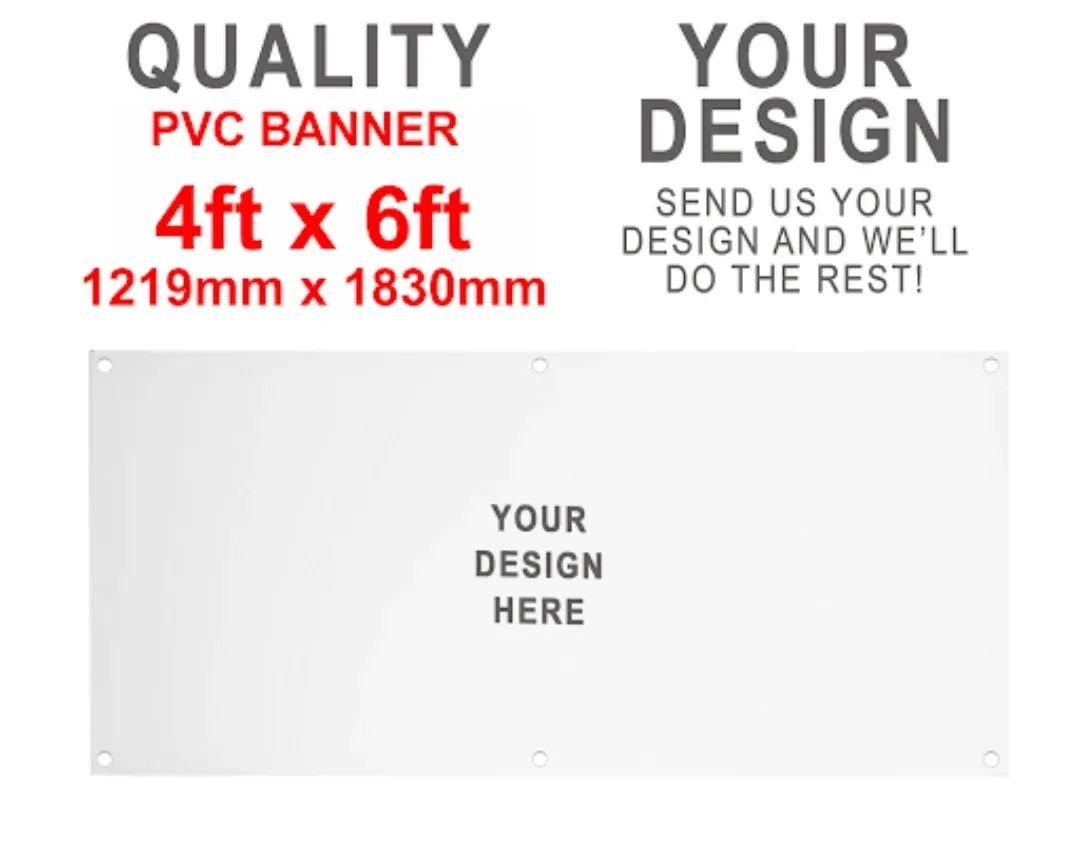 Banner 4ft x 6ft