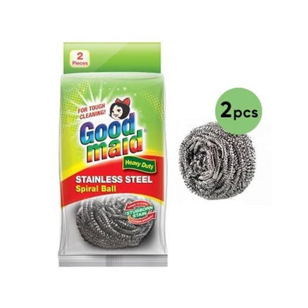 GOODMAID Stainless Steel Spiral Ball 2's