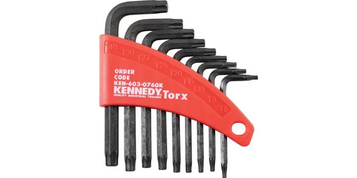 TORX CLIP SET (9-PCE)
