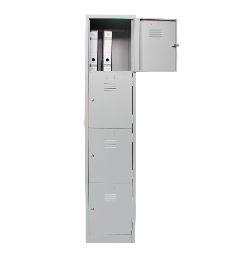 STERLING 4 COMPARTMENTS STEEL LOCKER (S114/B & S114/BS)