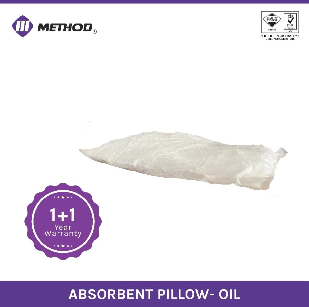 METHOD Spill Absorbent Pillow for Oil (20 pieces per carton)