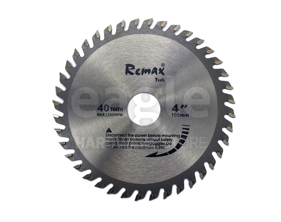 REMAX 60-WS440 4" / 100MM 40 TEETH SAW BLADE