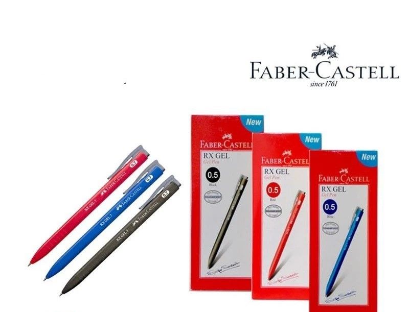 FABER-CASTELL RX GEL PEN 0.5