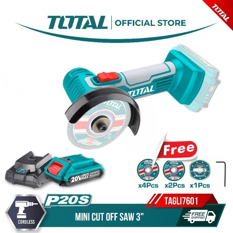 TOTAL TAGLI7601 LI-ION MINI CUT-OFF TOOL