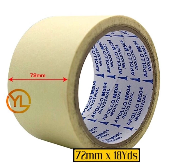 Apollo Masking Tape 3 (72mm) x 18Meter