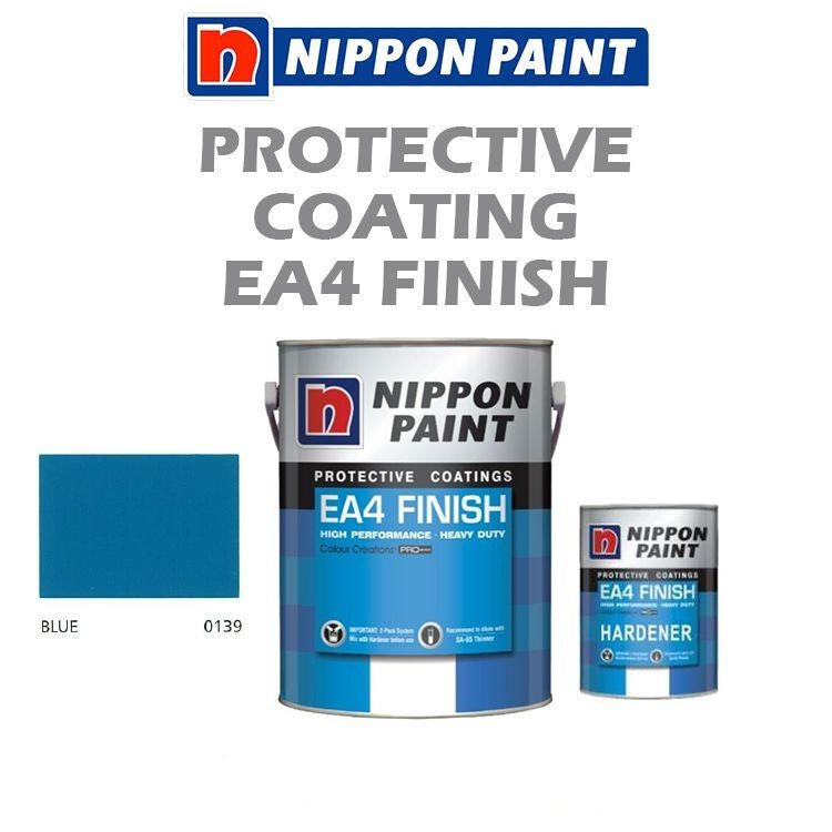 NIPPON HIGH PERFORMANCE PROTECTIVE COATING - EA4 FINISH - BLUE 0139