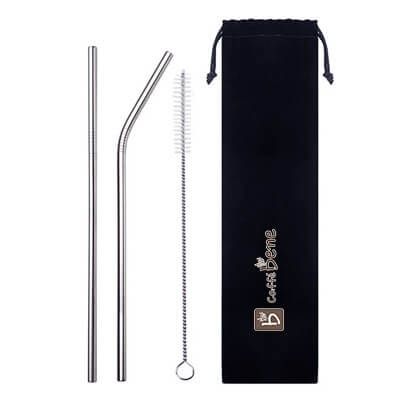 SKTG Stainless Steel Straw 3 in 1