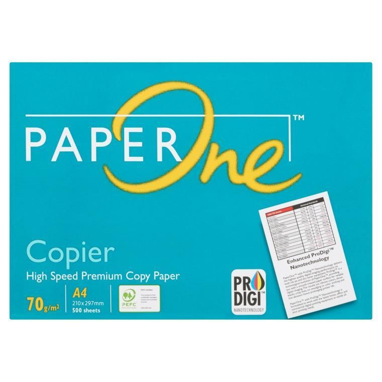 QP 70GSM A4 PAPERONE GREEN 500'S