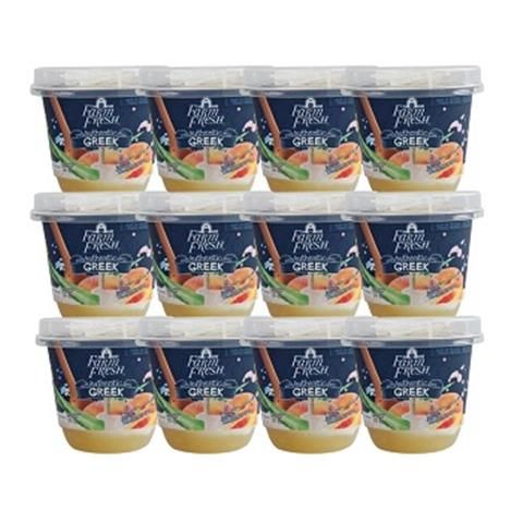 Farm Fresh Aloevera & Peach Greek Yogurt 12 X 120g