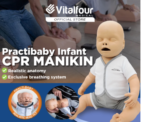 VITALFOUR CPR TRAINING MANIKIN FOR BABY PRACTI BABY