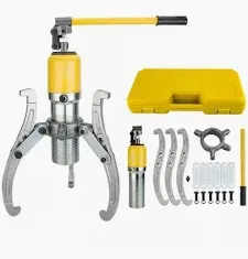 5 Tons 5T Industrial Grade Integral Type Hydraulic 3 Jaws Puller Extractor Jaw Gear Bearing Puller Wheel Pulling Machine