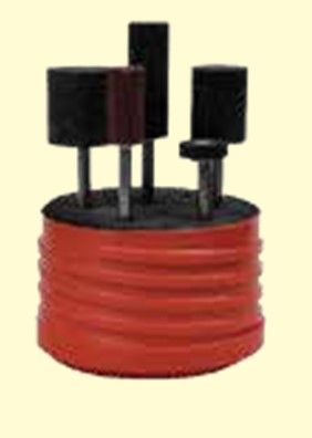 Temo 5Pc Resin Bonded Vitrified CBN Mounted Point Set