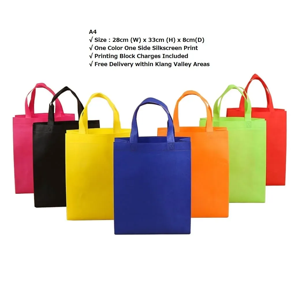NON WOVEN BAG A4 SIZE