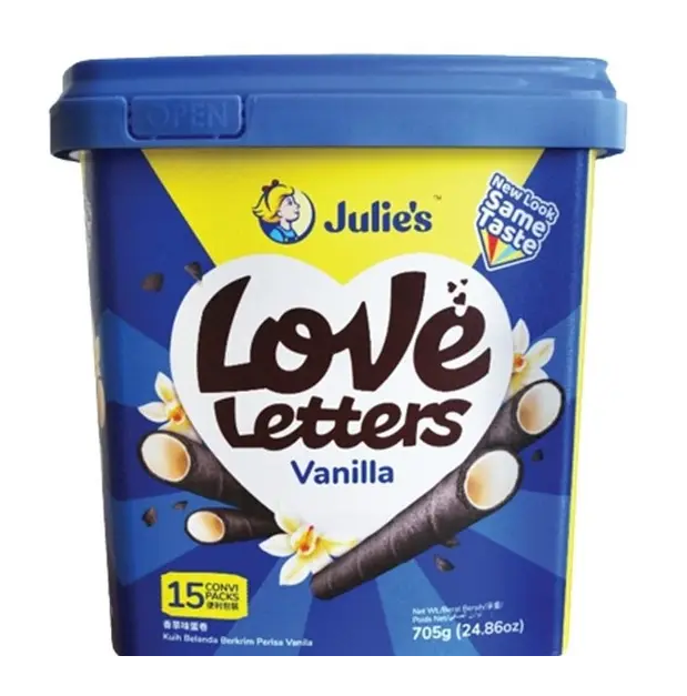 JULIE'S LOVE LETTER VANILLA (TUB) 705G