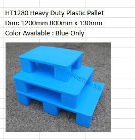 HT1280 Heavy Duty Plastic Pallet