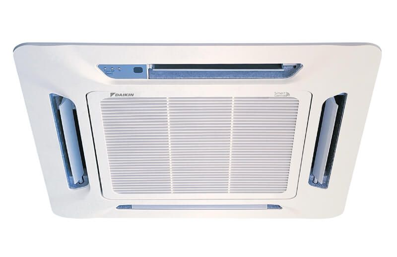 Daikin Ceiling Cassette Aircond 2.5HP R32 (No Inverter) Termasuk Permasangan