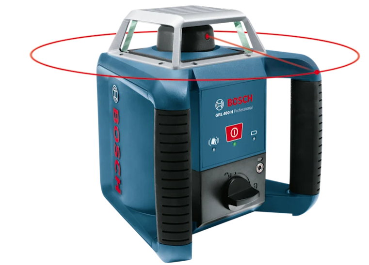 BOSCH GRL 400 H Rotary Laser, 635nm Laser wavelength