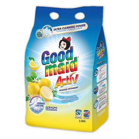 GOODMAID ACTIV Powder Detergent 3.6kg - Lemon
