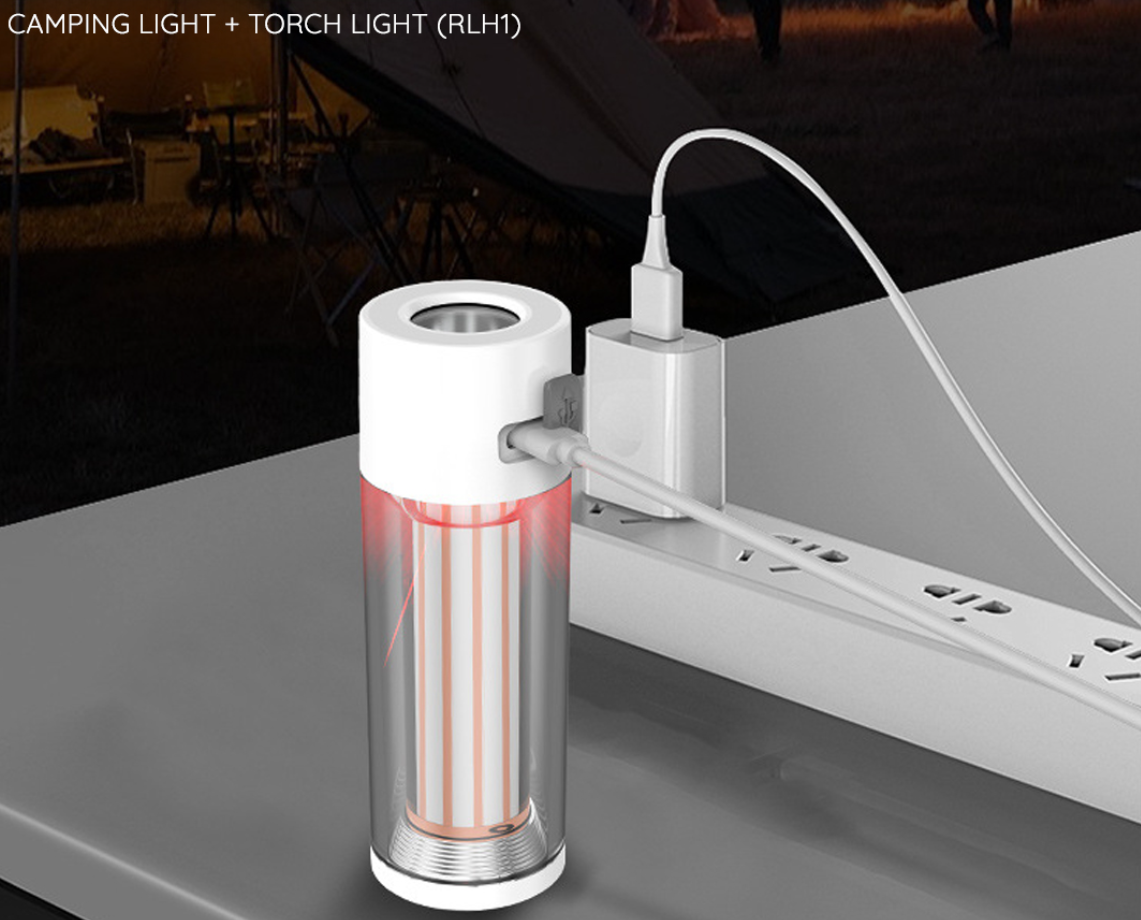 RANDOM MULTI-FUNCTION CAMPING LAMP WITH TORCH LIGHT (RHL1) RANDOM