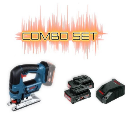 Bosch GST Cordless Jigsaw Set (18V) [Combo]