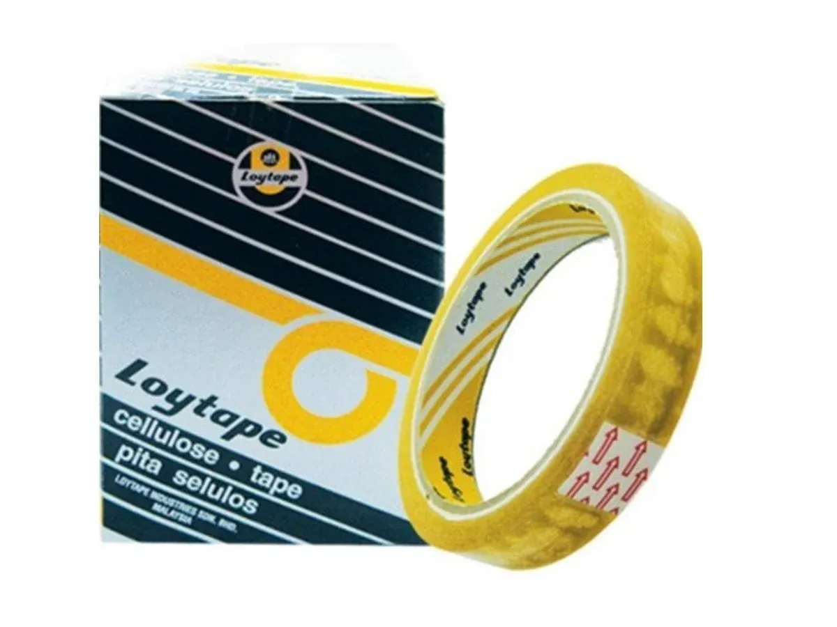 Loytape - Cellophane Tape (18mm x 40mm (3/4")