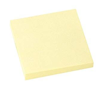3"X3" STICK ON NOTE - YELLOW