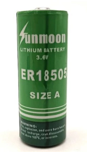Lithium Battery 3.6V ER18505 PLC-powered battery 4000mAh